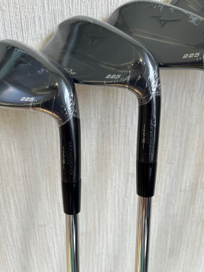 新品 限定モデル Mizuno Pro 225 ブラック アイアンセット P~5
