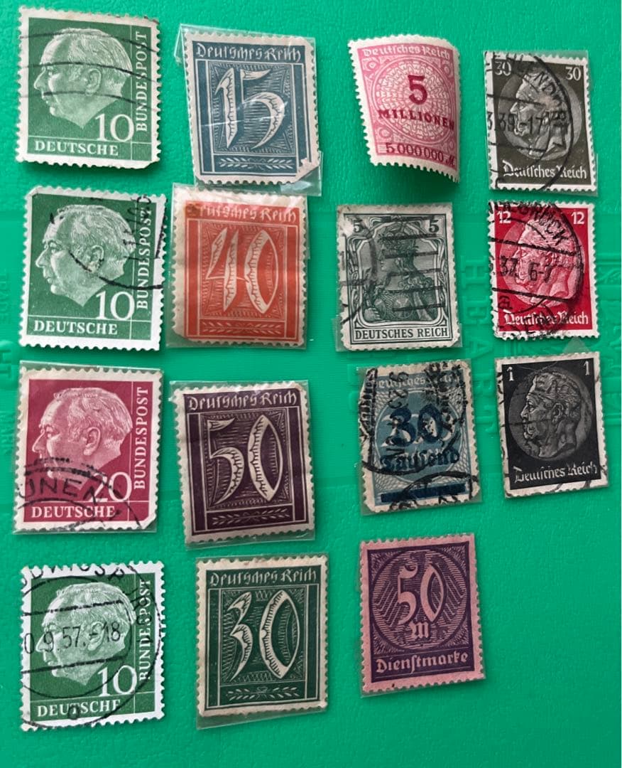 ドイツ連邦 使用済み切手セット