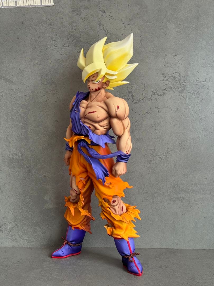 ドラゴンボール 孫悟空リペイント 三次元彩色