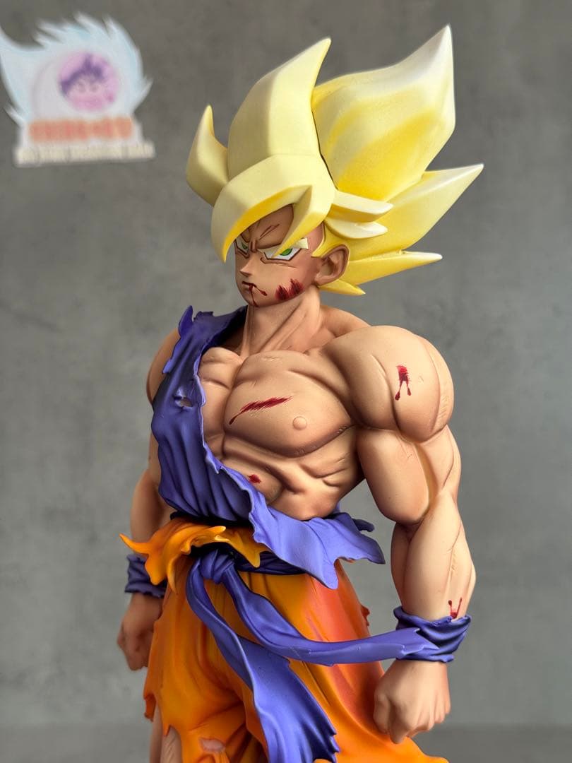 ドラゴンボール 孫悟空リペイント 三次元彩色