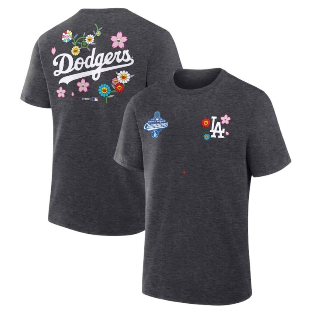 ドジャース 2025優勝記念& 村上隆×ドジャース 優勝Tシャツ 2セット
