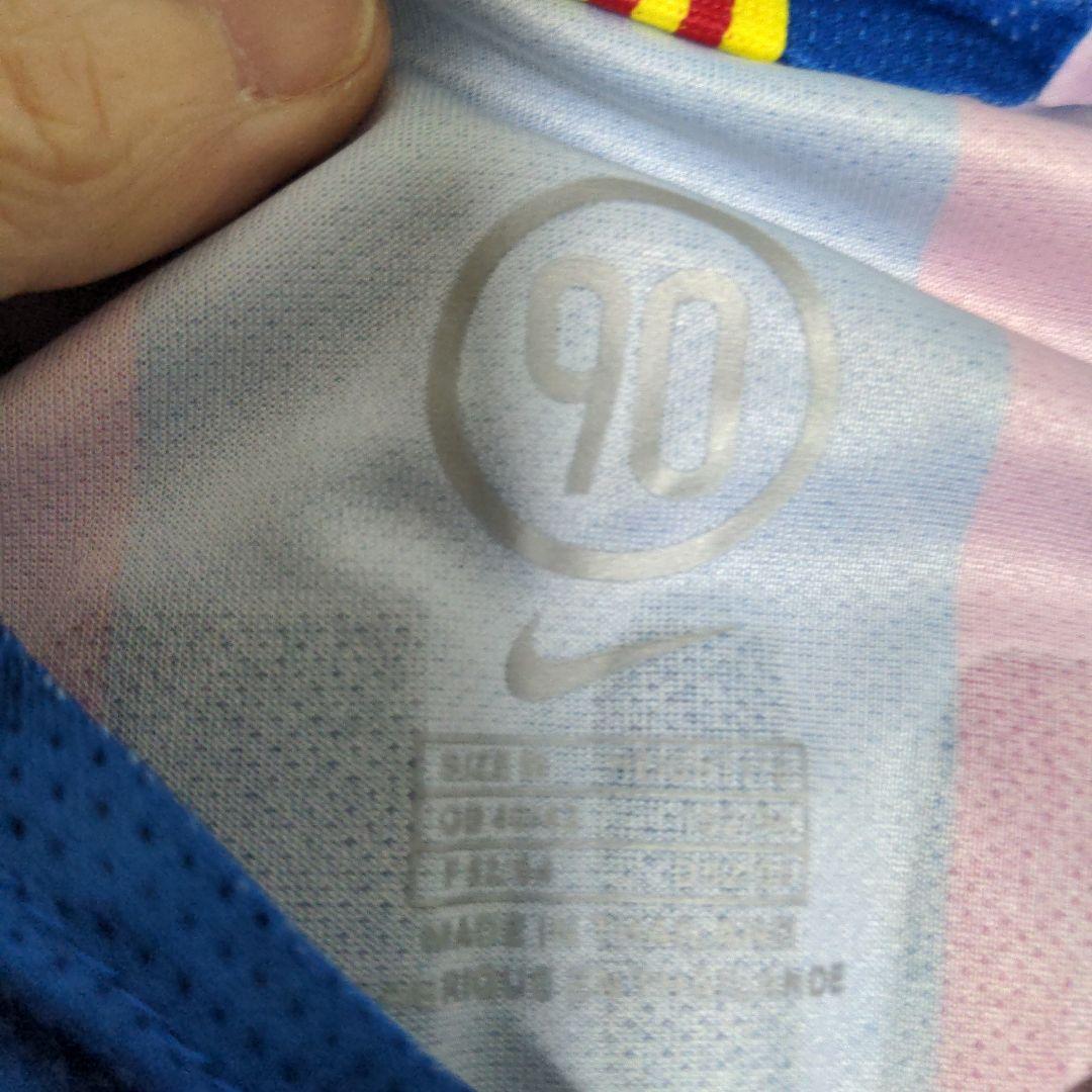 サッカー　FCバルセロナ RONALDINHO 長袖ユニフォーム　NIKE