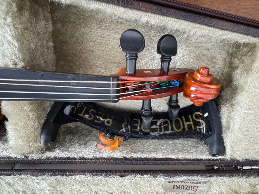 suzuki バイオリン　子ども用　1/4