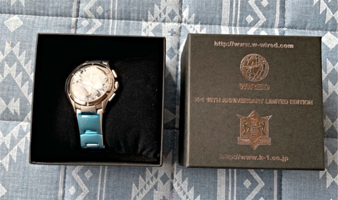 格闘技　Ｋ-1 10周年記念腕時計　激レア
