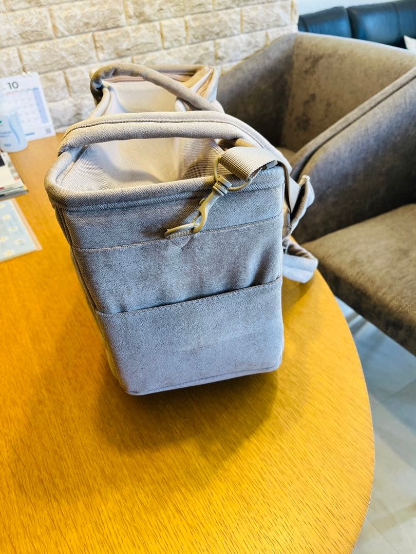 専用　モンシェリ　犬用キャリーバッグ ベージュ　monsheri