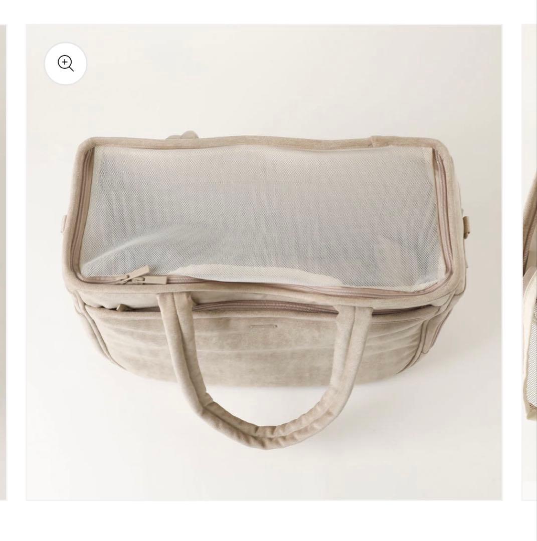 専用　モンシェリ　犬用キャリーバッグ ベージュ　monsheri