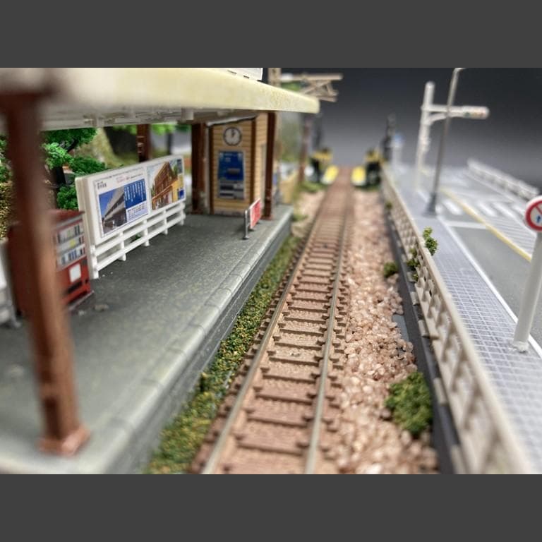 専用【江ノ電ジオラマ】鎌倉高校前駅＆スラムダンク踏切一体化　Nゲージ