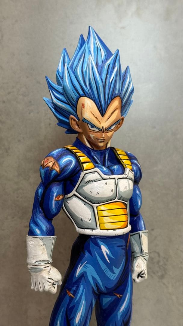 ドラゴンボール ベジータと孫悟空フィギュア 2体セット青