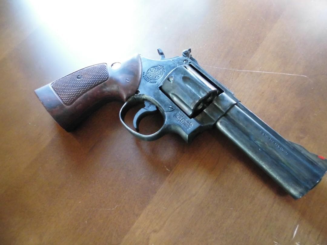 マルシンS&W586 メタルフィニッシュ プラスチック製