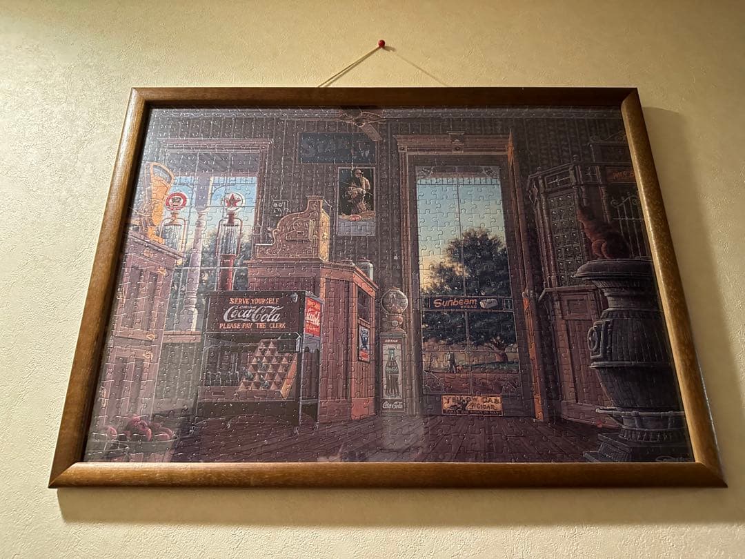 ヴィンテージジグソーパズル　Coca-Cola 【完成品】