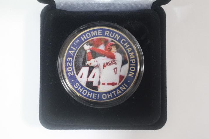 エンゼルス大谷翔平選手 44号 2023 AL HR王獲得記念 ゴールド