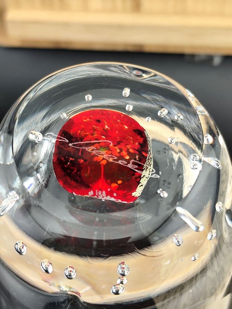 未使用・サイン有り☆黒木国昭 金彩「和」タンブラー（切子、江戸切子、薩摩切子）