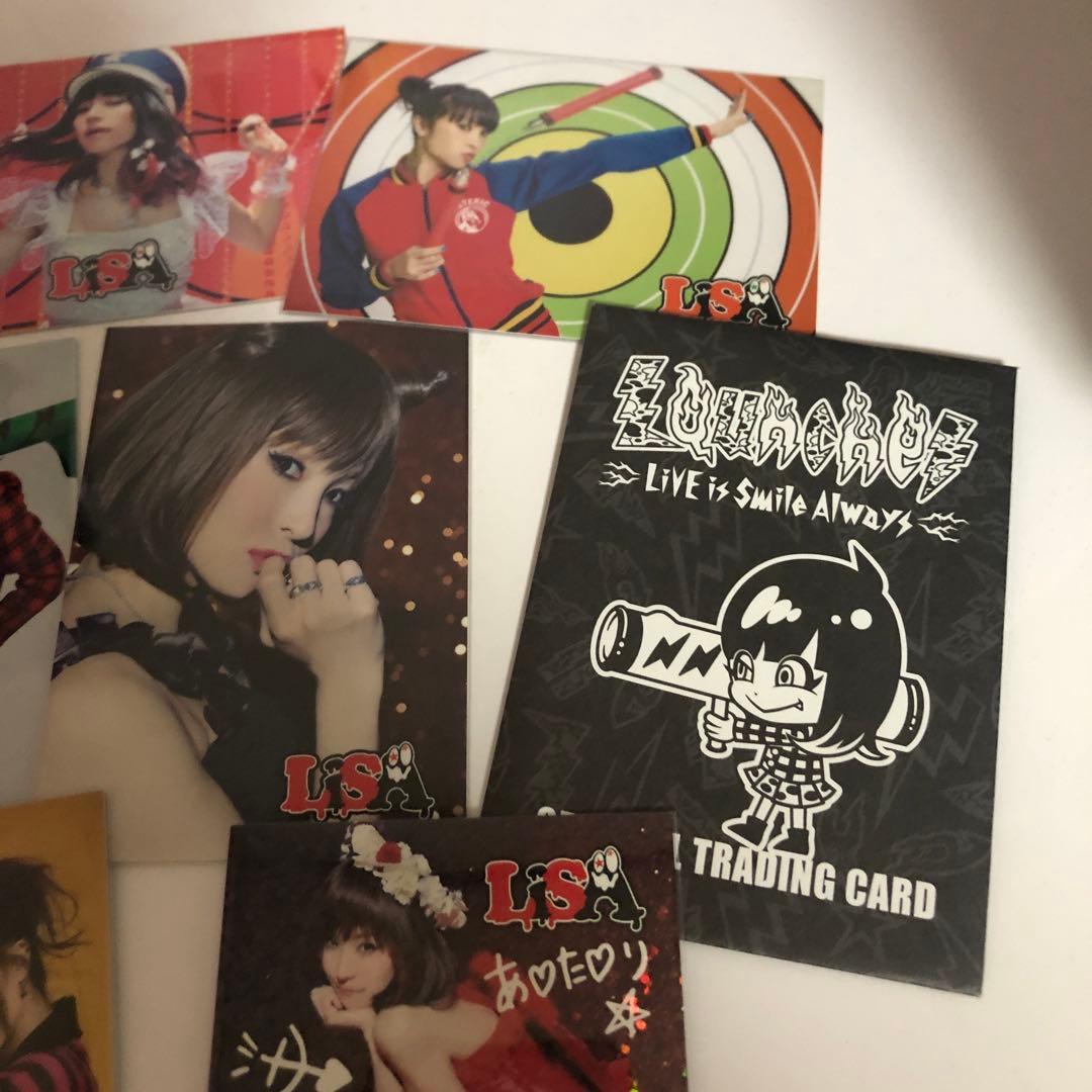 LiSA グッズ トレカ トレーディングカード 当たり レア