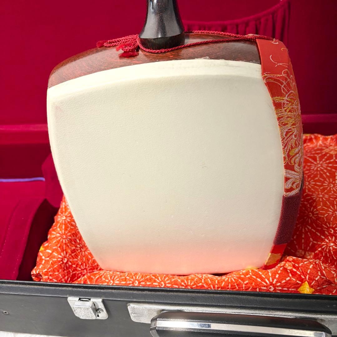 【高級】三味線 細棹 本体 専用ハードケース付