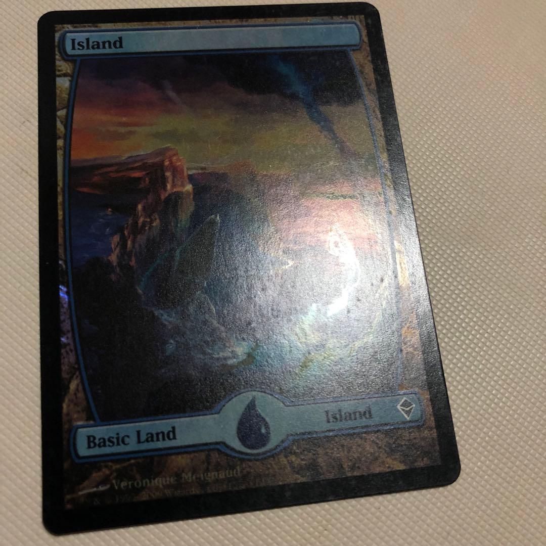 mtg ZEN 島 foil ゼンディカー 4枚 フルアート 英語