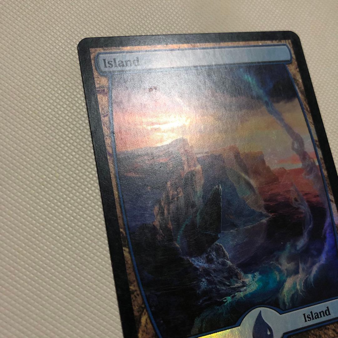 mtg ZEN 島 foil ゼンディカー 4枚 フルアート 英語