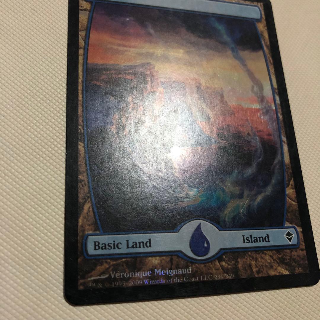 mtg ZEN 島 foil ゼンディカー 4枚 フルアート 英語