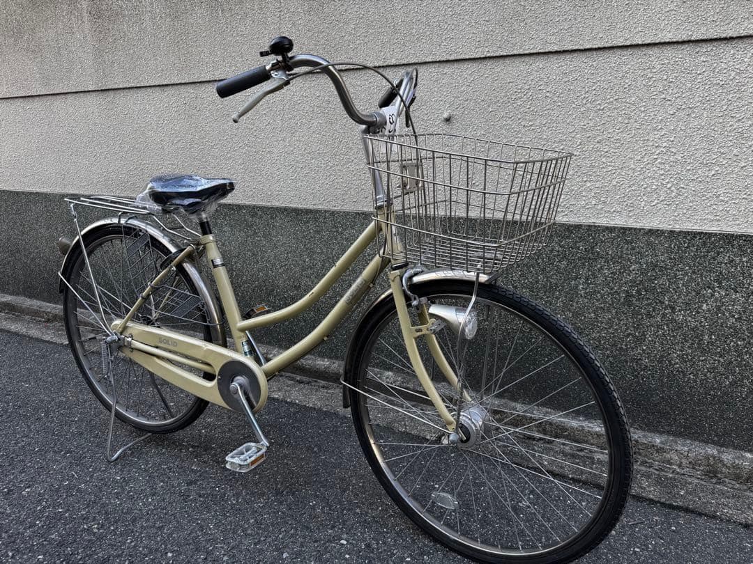 358番　全車両格安販売‼️ 26インチ　オートライト　シティサイクルママチャリ