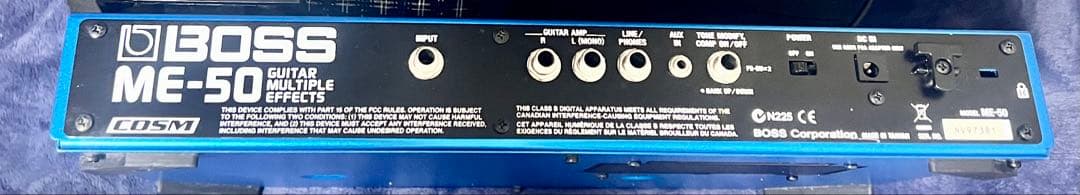 BOSS ME-50 ギターマルチエフェクター 完動品 純正アダプター付属