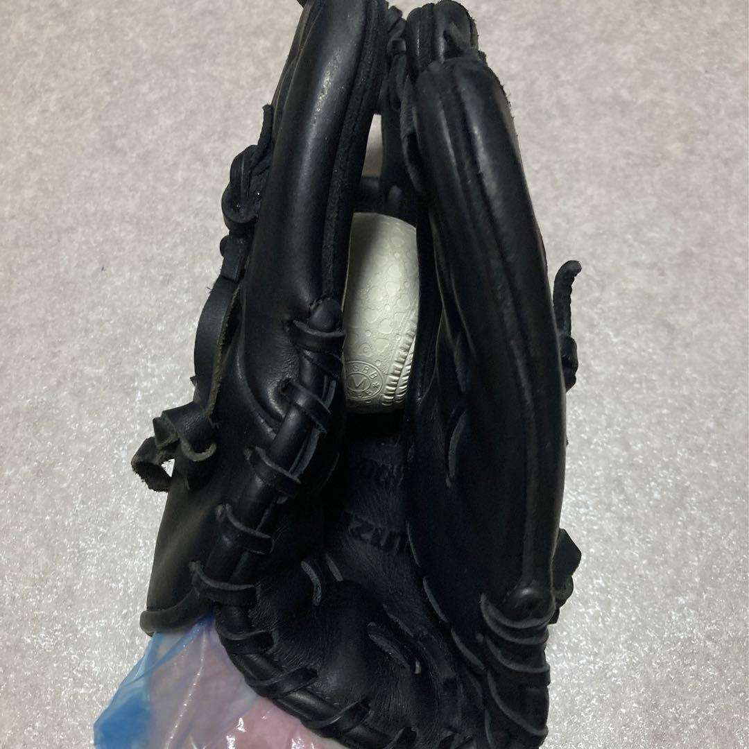 ミズノ 赤ビュー 一般 大人用 軟式 内野 野球 グローブ グラブ ◯日本製