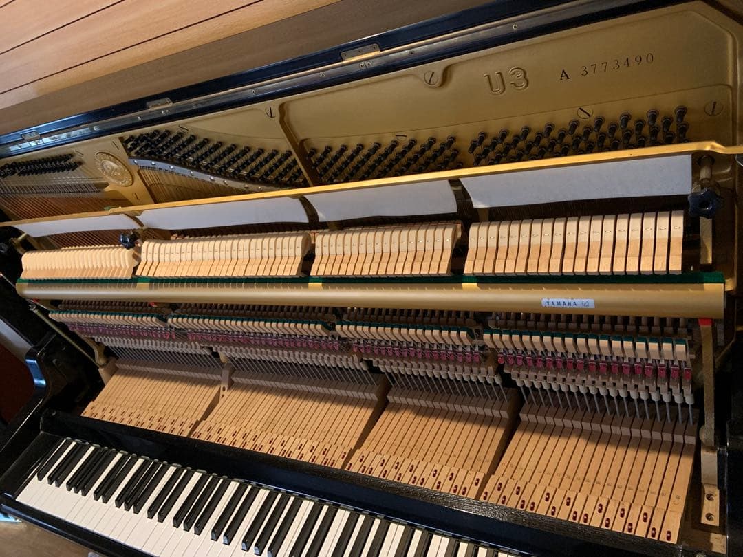 ヤマハ U3A アップライトピアノ 昭和58年 ワンオーナー 状態良好