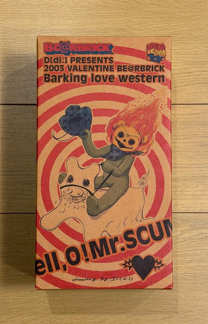 BE@RBRICK 400% 　Barking love western