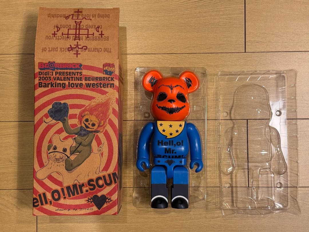 BE@RBRICK 400% 　Barking love western