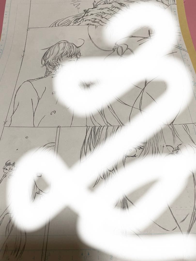 ヴァンパイア騎士原画展 限定 樋野まつり先生 直筆　原稿下絵 玖蘭枢