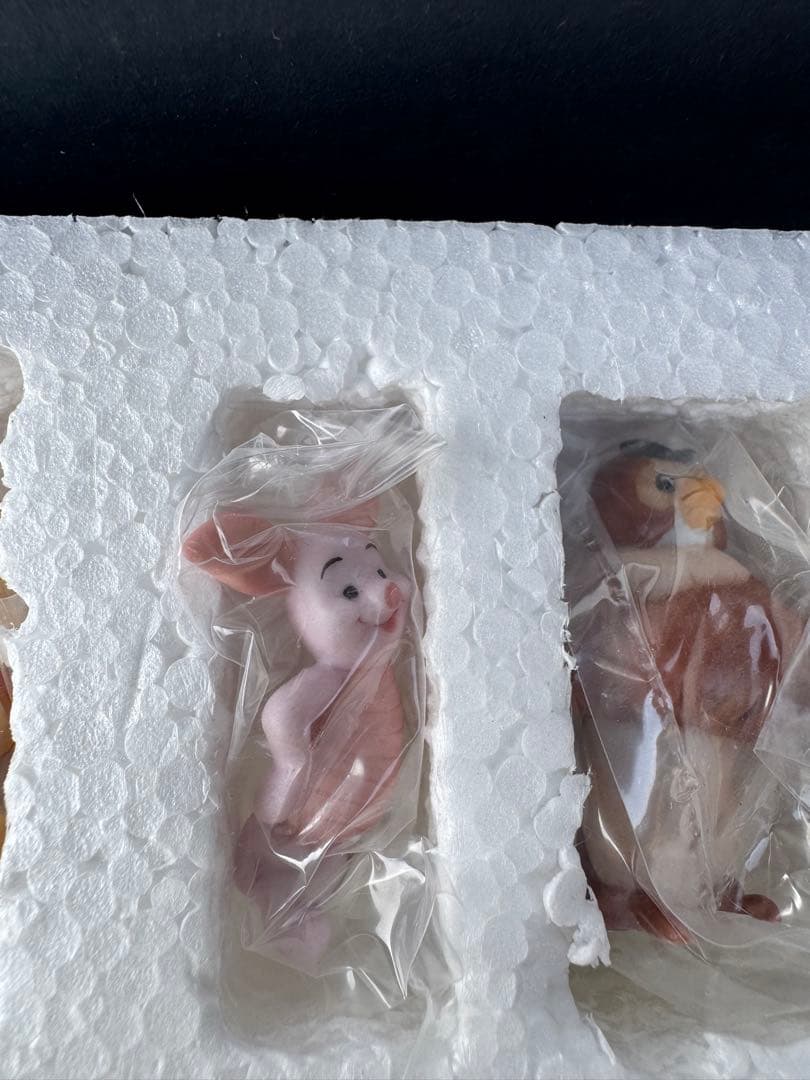 磁器製 ディズニー ミニフィギュアセット プーさんと仲間たち（管理No.31）