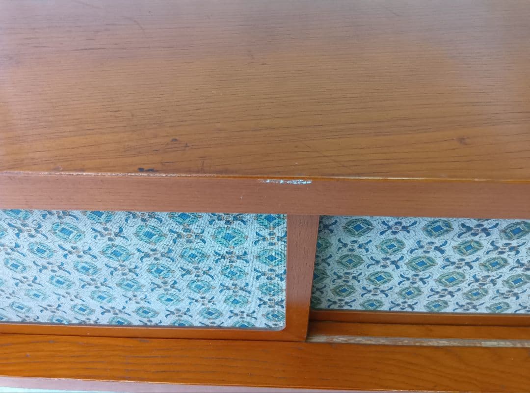 アケボノ　ビンテージ木製家具　ローボード 飾り棚 茶棚　置床　テレビ台　レトロ