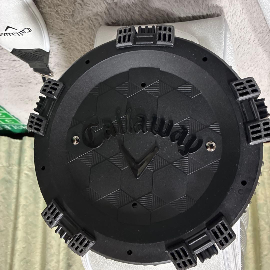 Callaway ホワイトキャディバッグ