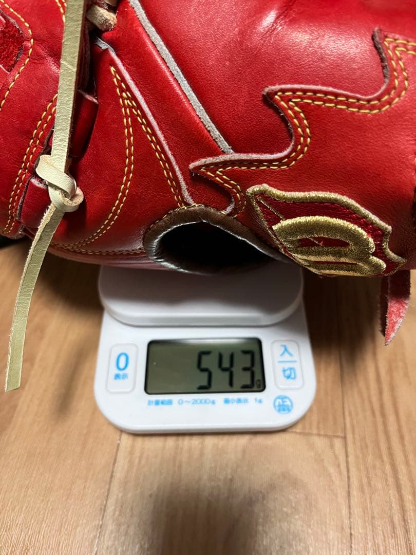 ウィルソンスタッフ デュアル 軟式投手用 DB型 スカーレットSS×Eオレンジ