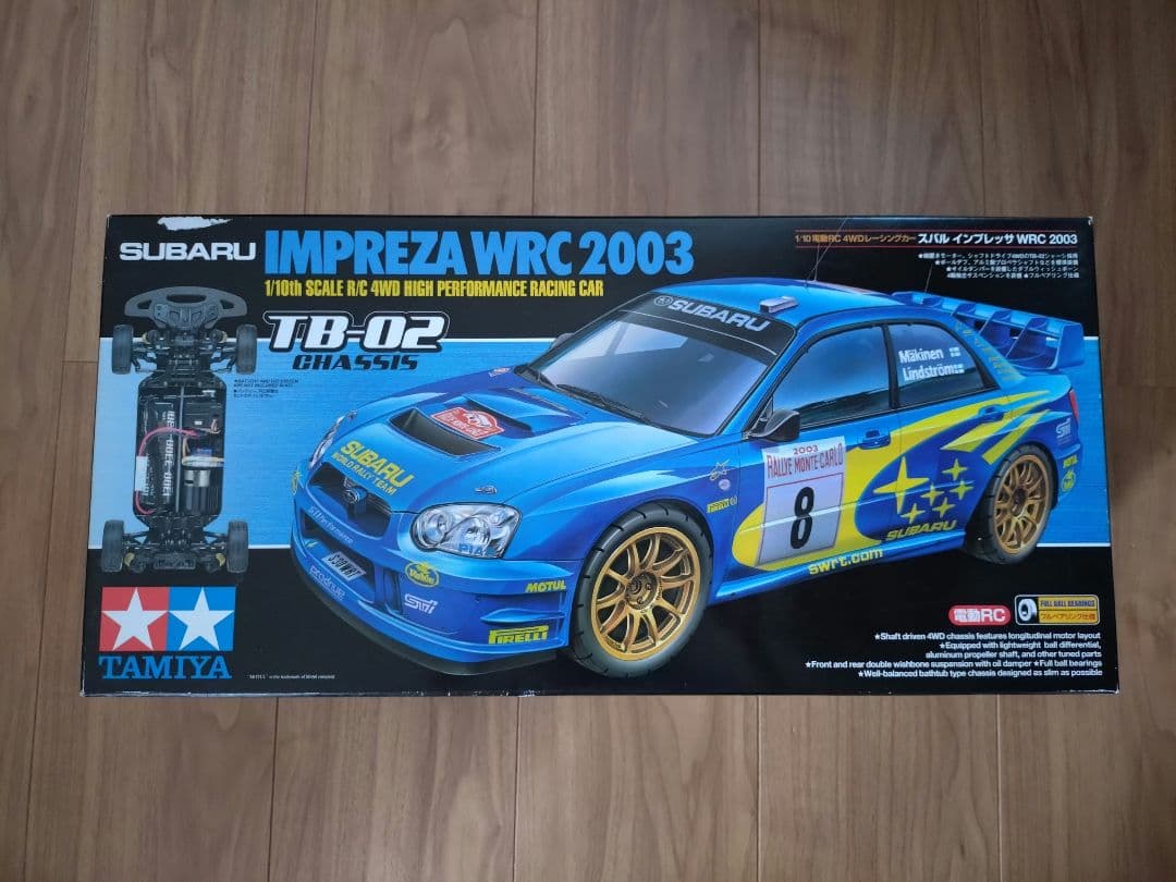 タミヤ　1/10　RC　スバル　インプレッサWRC 2003