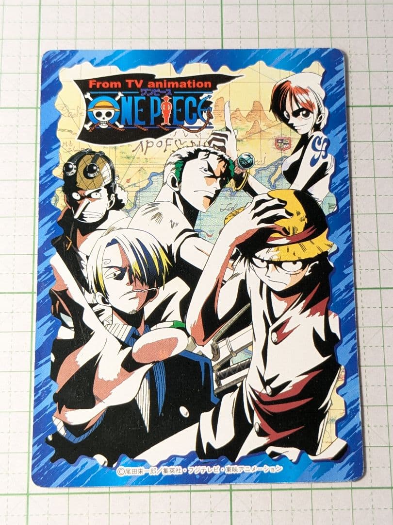 ONE PIECE　レア　初期　ブロマイド　カード　トレカ　ルフィ　シャンクス