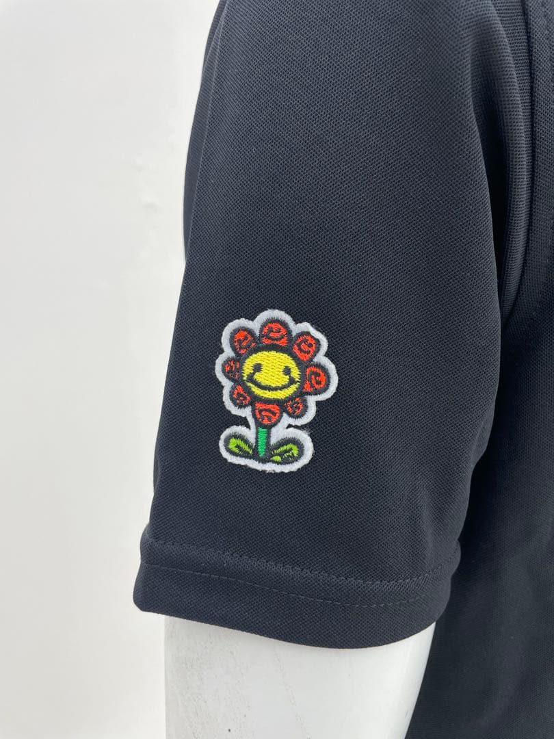 エリートグリップ　半袖ポロシャツ　スリムフィット　ブラック　L 新品