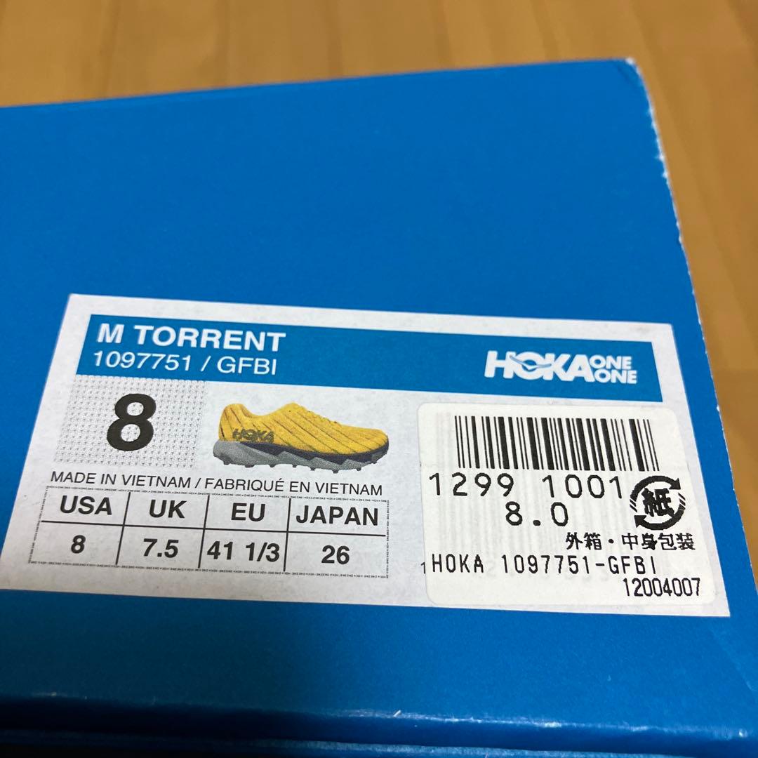 HOKA ランニングシューズ　26㎝