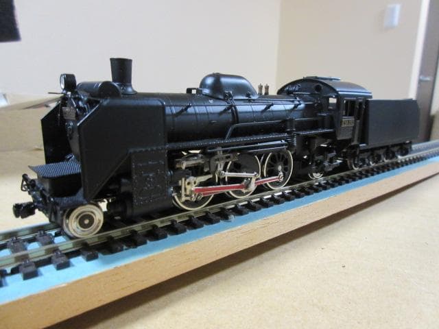 C58形 蒸機機関車 208号機　HOゲージ（金属製・宮沢模型製)