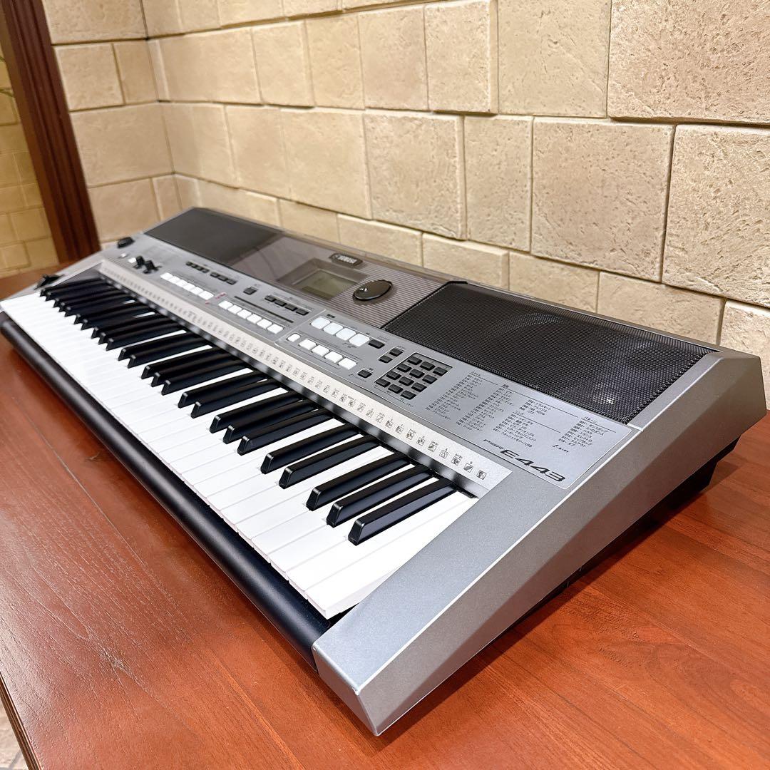 【美品】YAMAHA PSR-E443 61鍵盤 電子キーボード 純正ケース付