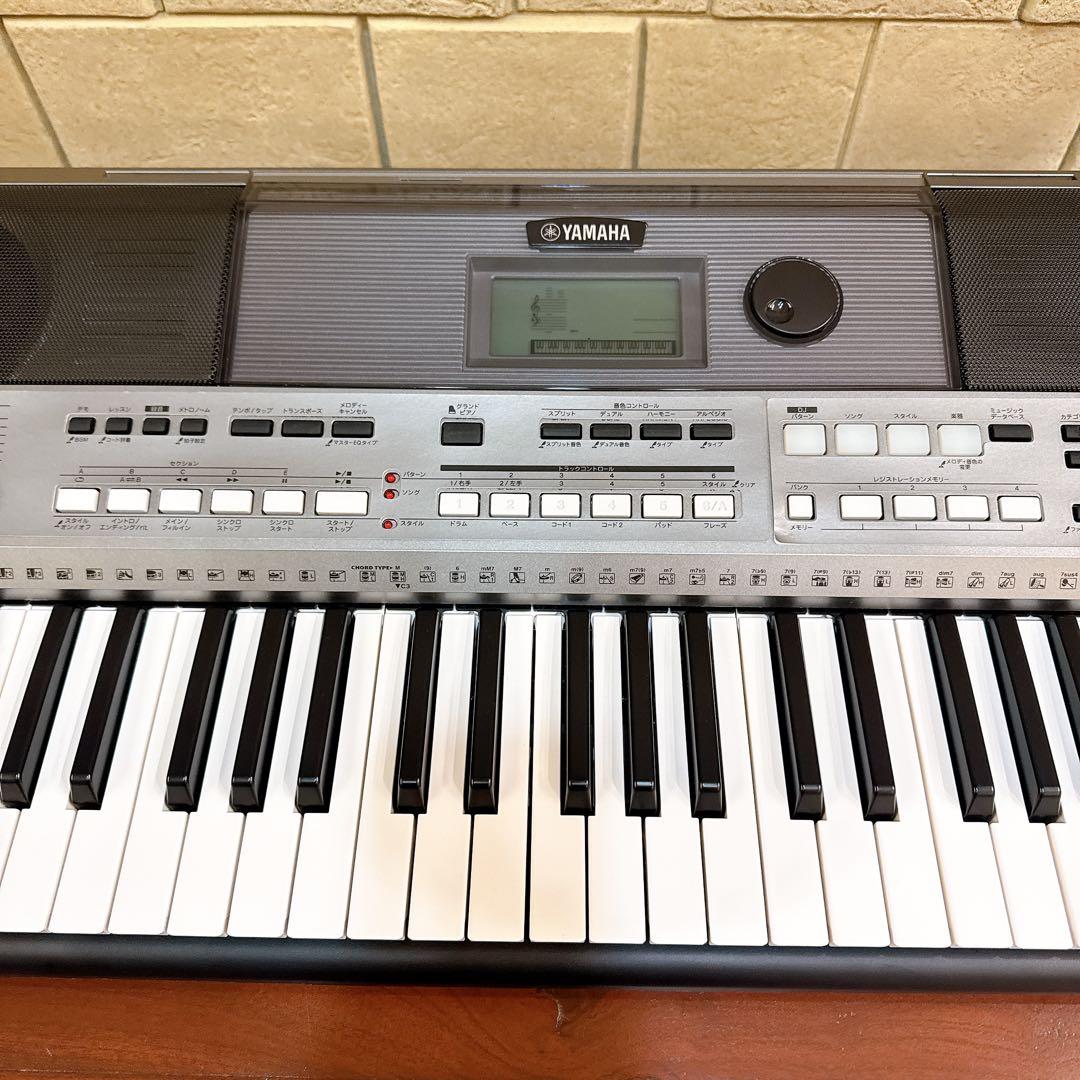 【美品】YAMAHA PSR-E443 61鍵盤 電子キーボード 純正ケース付