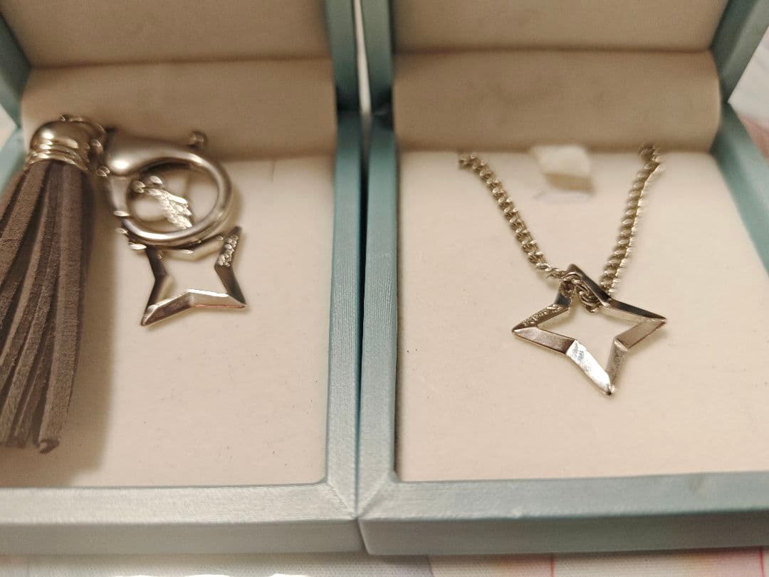 天音かなた 活動1周年記念 ネックレス＆タッセルチャーム シルバーver