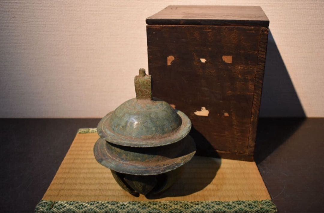 高麗時代 青銅製 金銅鈴 祭祀 密教法具 仏具 仏教美術 仏像 骨董 古美術