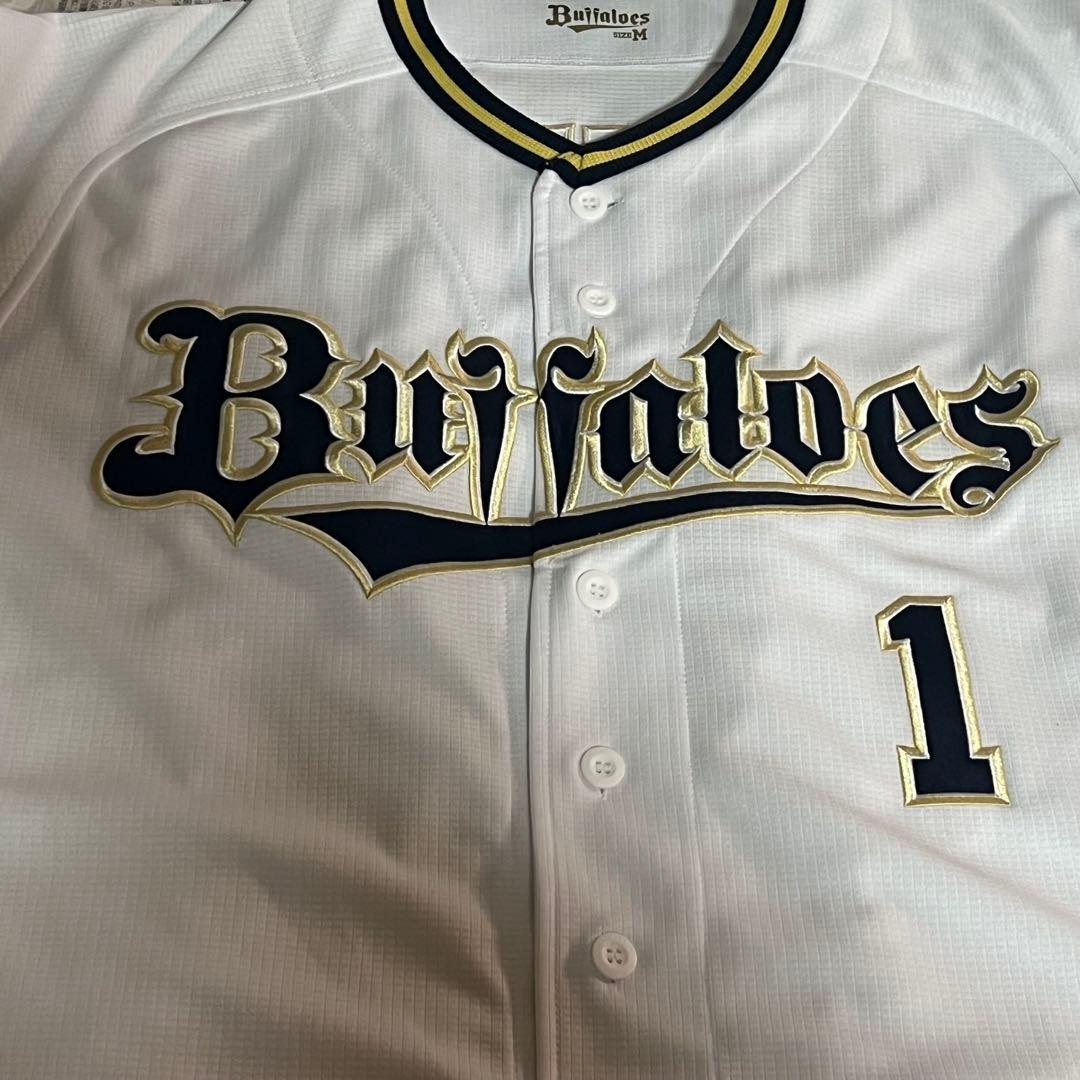 オリックスバファローズ 福田選手 レプリカユニフォーム ホーム Mサイズ 1番
