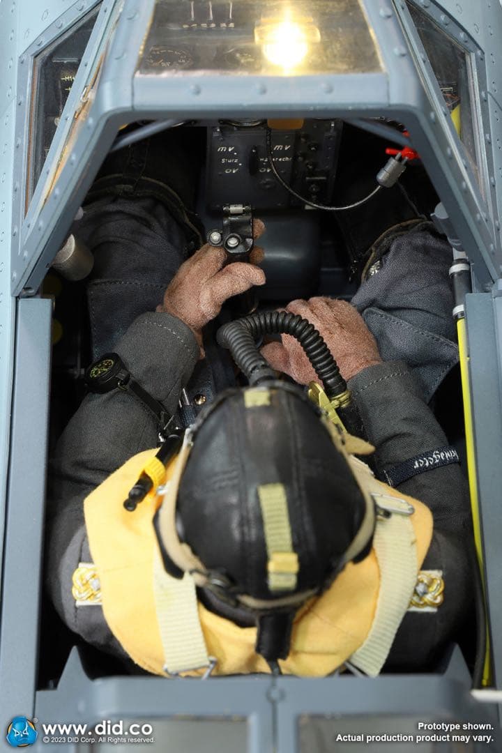 1/6 DID社　WW2ドイツ空軍　メッサーシュミットBf109 コックピット