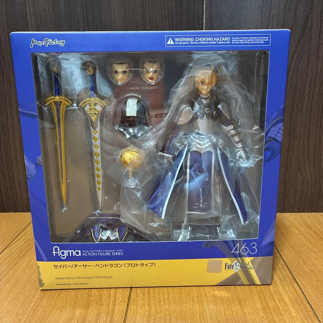 figma 463 セイバー/アーサー・ペンドラゴン（プロトタイプ）