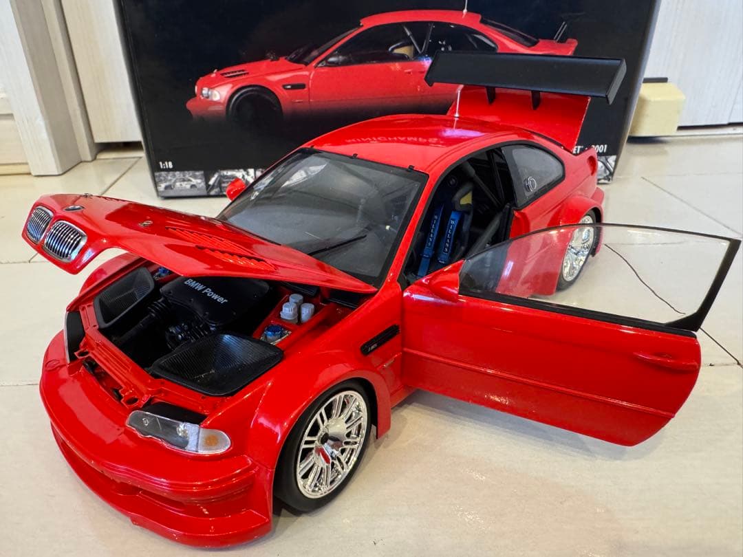  M3 GTR Street E46ミニカー ミニチャンプス PMA 18