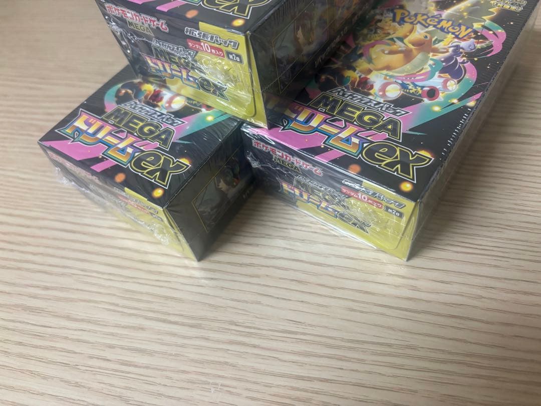 ポケモンカード・インフェルノX・ムニキスゼロ・MEGAドリームex 各3BOX