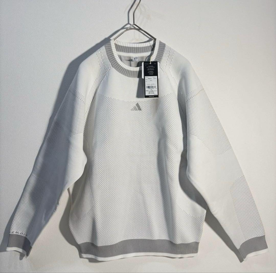 新品adidasゴルフ人気PRIMEKNITニットプリーツスカートセットアップ