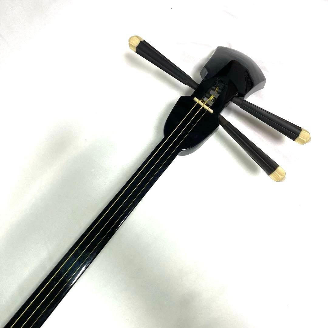 三線 沖縄 初心者 人工皮 蛇革 蛇皮 ハードケース 付属品 和楽器