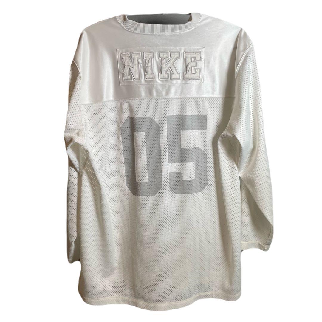 【激レア・美品】NIKE メッシュ　ゲームシャツ　フットボールシャツ