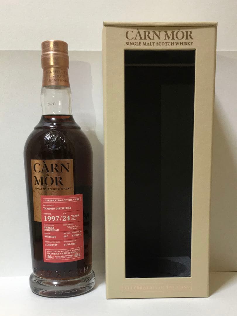 週末限定価格 カーンモア タムデュー24年1997 シェリーホグスヘッド 限定品